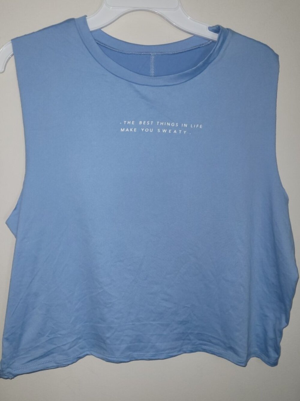 Light Blue XL Good hYOUman tank top